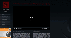 Desktop Screenshot of milenayoga.com